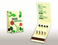 Briefchen mit 4 Samen- und Kartonbuchzündern