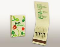 Booklets with 4 seed-sticks